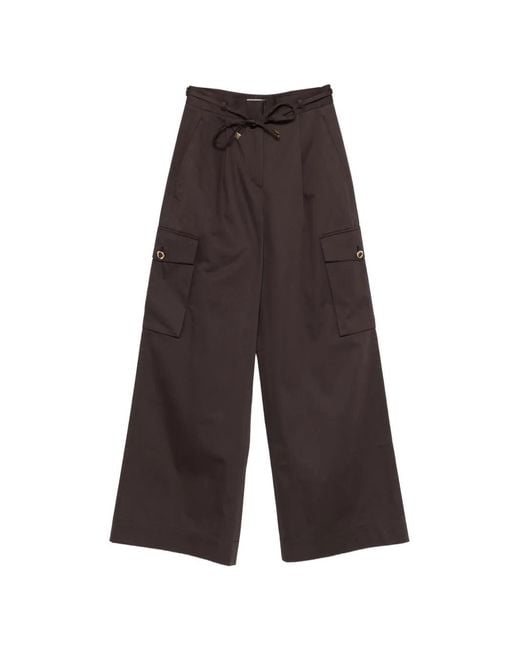 Agnona White Cargo Pants