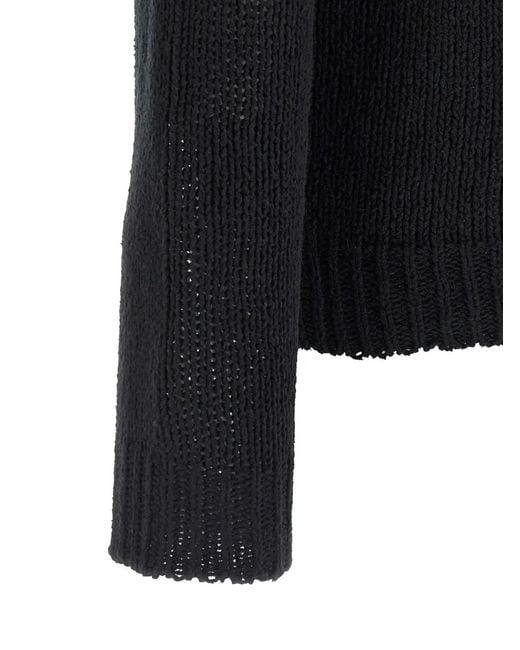 The Row Blue Lang Ribbed Sweater for men