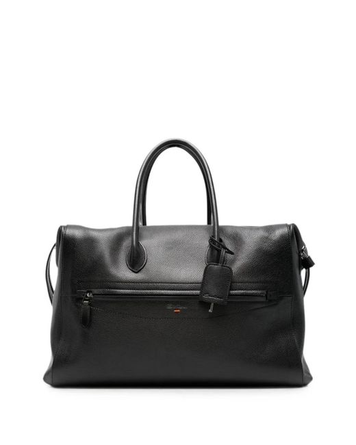 Borsone di Santoni in Black da Uomo