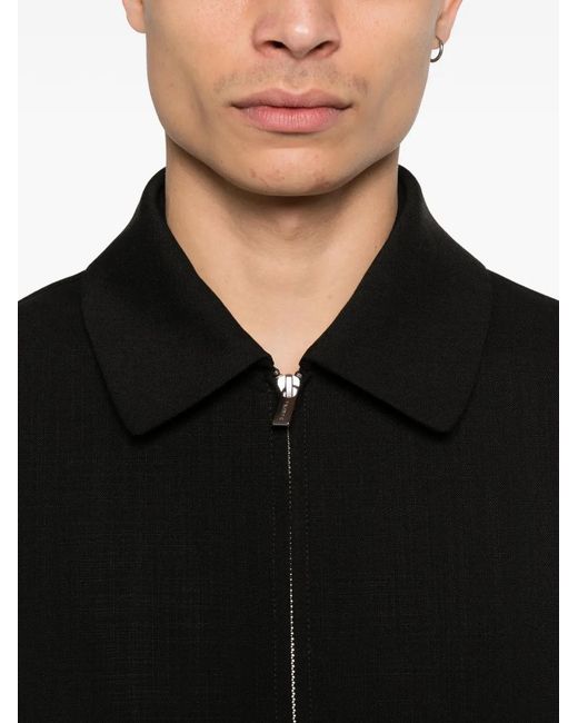 Barena Black Zip Jacket for men