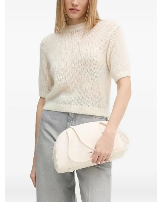 Top con cuello redondo Joop! de color White