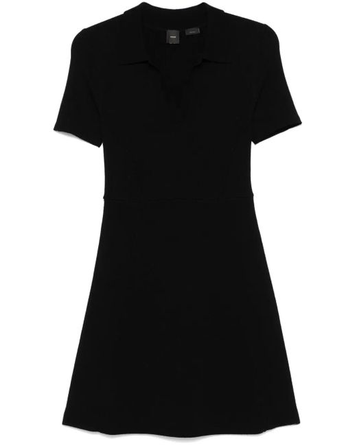 Pinko Black Goblet Mini Dress