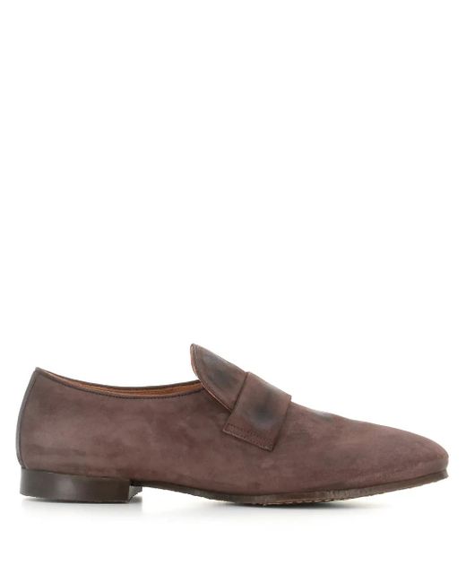 メンズ Alberto Fasciani Jason スリッポン Brown