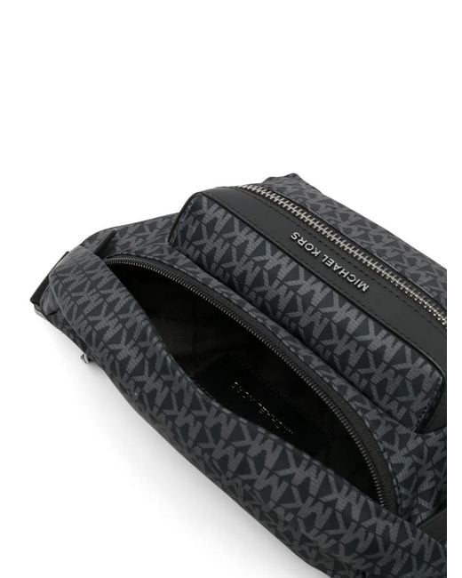 Michael Kors Black Sac Banane Brooklyn À Plaque Logo for men