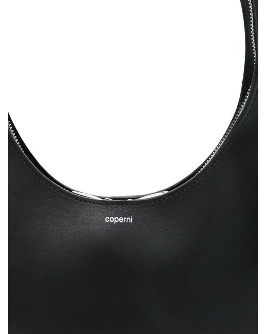 Coperni Black Double Gusset Swipe Mini Bag