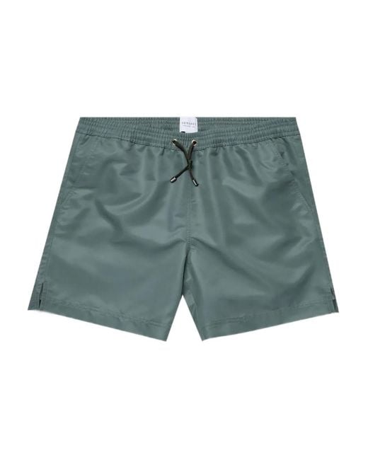 Bañador con cordones Sunspel de hombre de color Blue