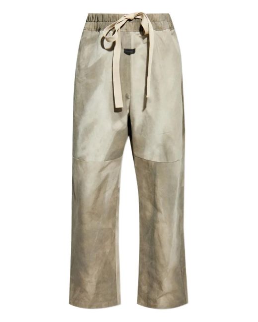 Pantalones Split Knee con cordón Fear Of God de hombre de color Natural