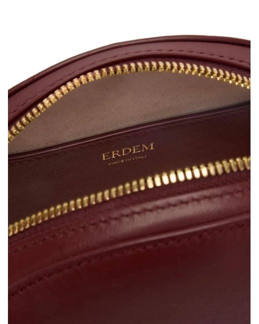Borsa Mini Flora di Erdem in Purple