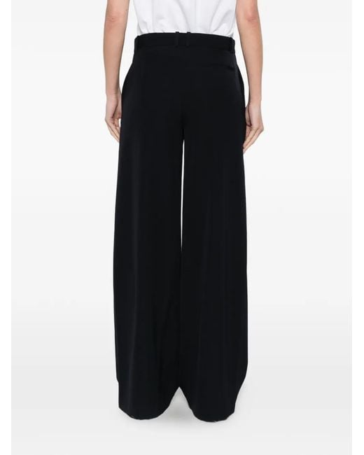 The Row Dender Straight Broek in het Black