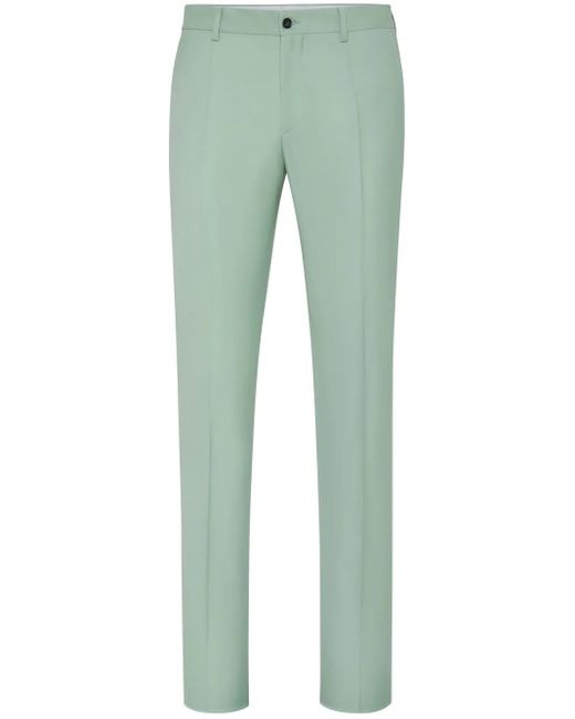 Philipp Plein Geplooide Pantalon in het Green voor heren