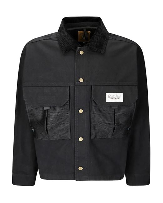 Brain Dead Jacke im Utility-Look in Black für Herren