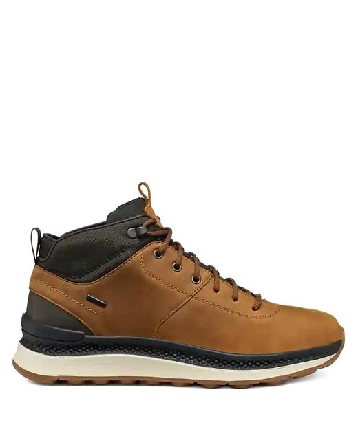 Geox Brown Spherica Actif X2 Abx Hiking Boots for men