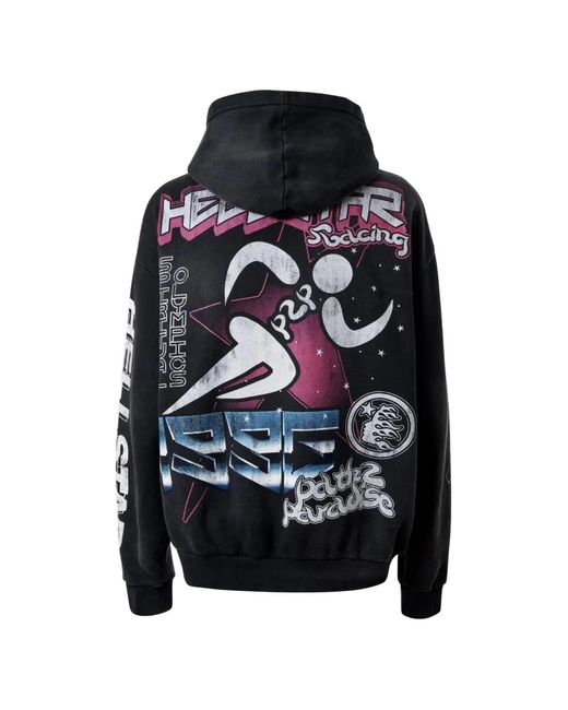 HELLSTAR Racer Hoodie in Black for Men | Lyst