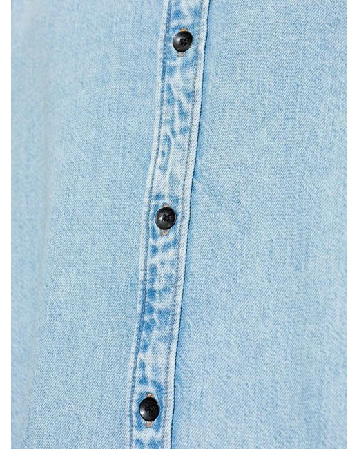 Rag & Bone Blue Denim Shirt for men