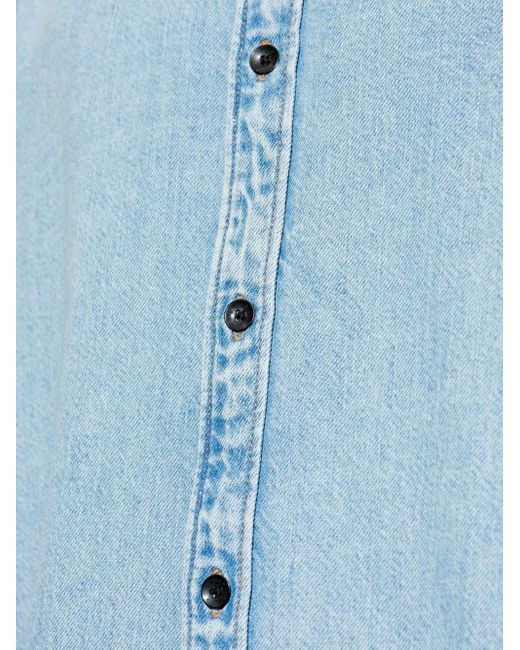 Rag & Bone Blue Denim Shirt for men