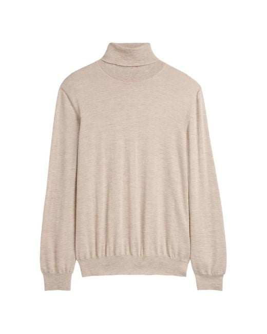 Pull À Col Roulé Zanone pour homme en coloris Natural