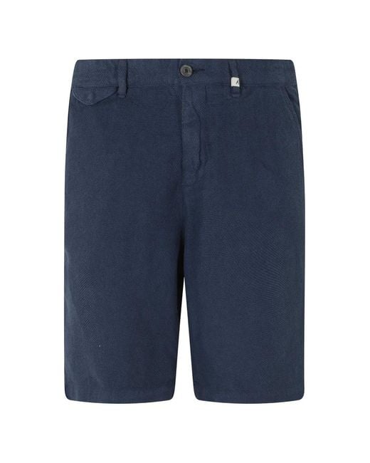 Myths Blue Short À Boutonnière for men