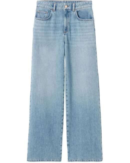 Claudie Pierlot Jean Michel ワイドジーンズ Blue