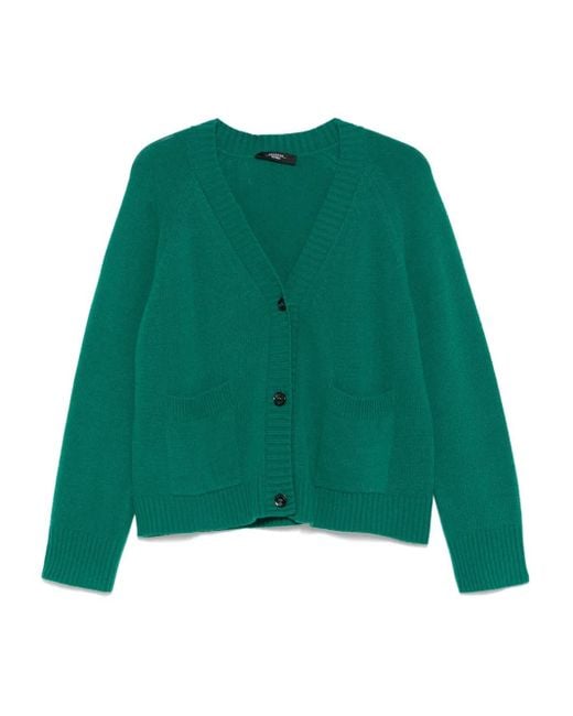 Cardigan Messina Weekend by Maxmara en coloris Green