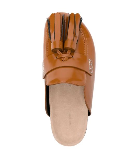 J.W. Anderson Brown Mules Mit Quasten