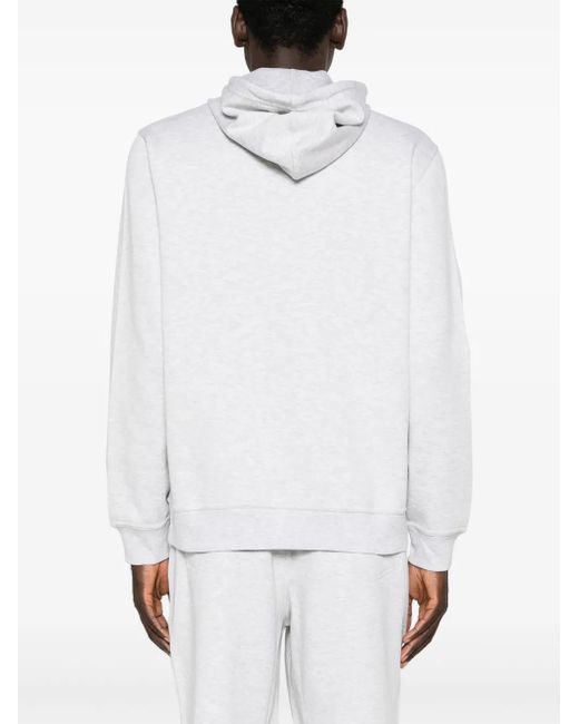 Brunello Cucinelli White Light Sweatshirt for men