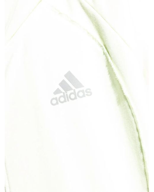 Adidas White Essencial 3-Stripes Fleece Hoodie for men