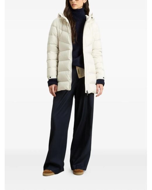 Woolrich White Shirley Down Jacket