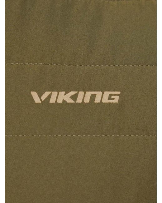 Viking Green Quilted Panelled Lightweight Jacket for men
