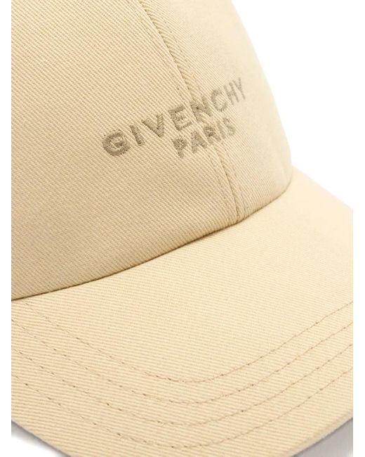 Givenchy Natural Logo-Embroidered Cap for men
