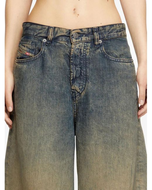Short De-Sire En Jean DIESEL en coloris Gray
