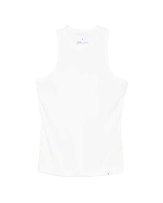 Woc White Saranda Tank Top