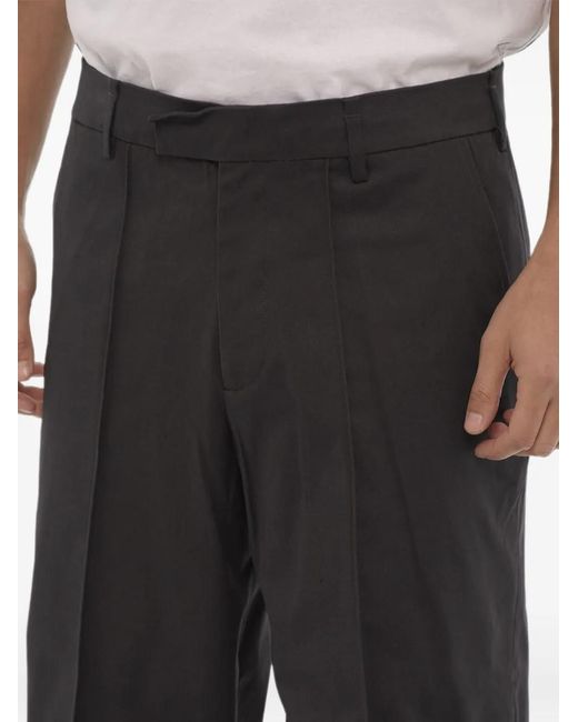 Neil Barrett Black Liam Straight-Leg Trousers for men