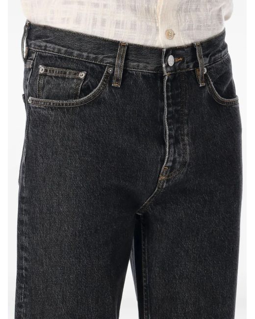 sunflower Black Logo-Patch Jeans for men
