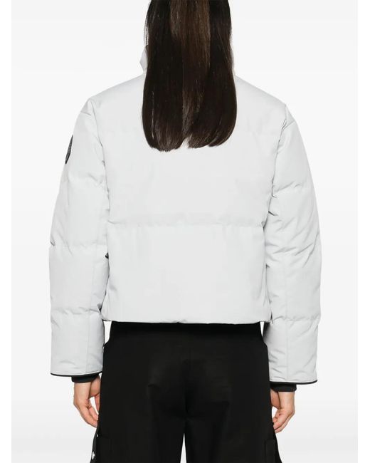 Canada Goose White Grandview Jacket