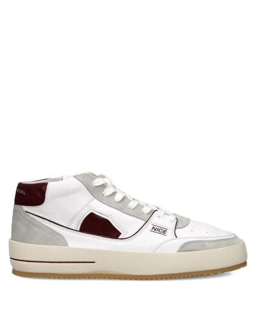 Philippe Model White High-Top Sneakers for men