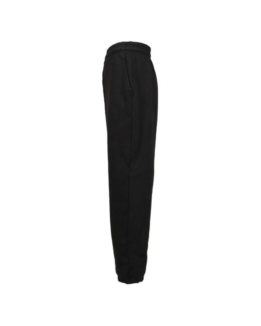 Entire studios Black Cotton Track Pants for men