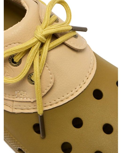 CROCSTM Green Perforated Sandals for men
