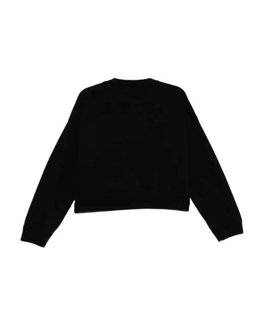 Undercover Black Cotton Fleece Sweatshirt for men