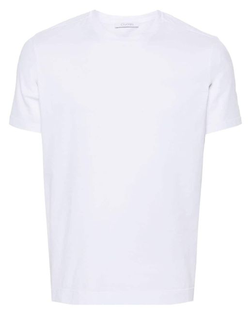 メンズ Cruciani Cotton-blend T-shirt White