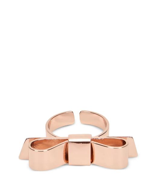 Red(v) Pink Bow Ring