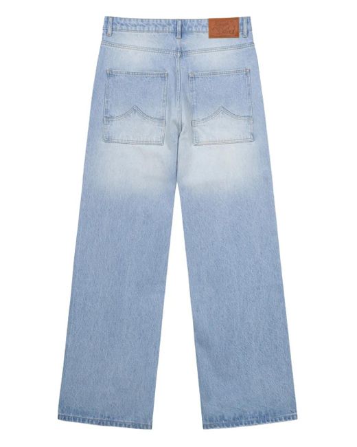 Vaqueros Anchos ROUGH de hombre de color Blue
