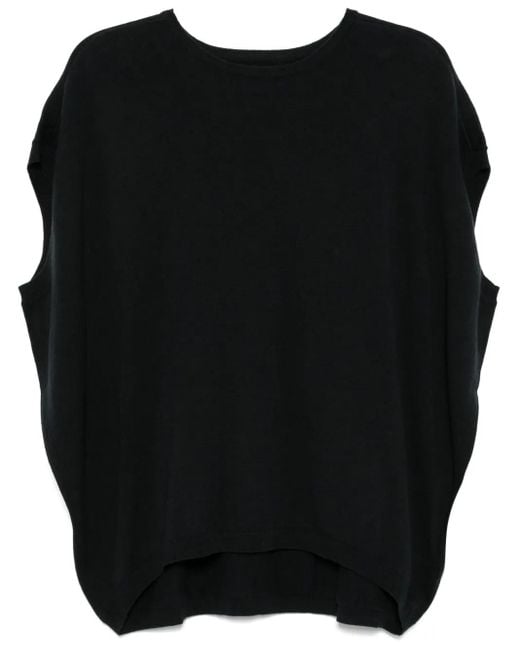 Izzue Black Knitted Vest