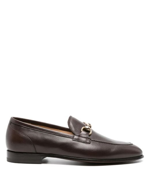 Scarosso Brown Alessandra Leather Loafers