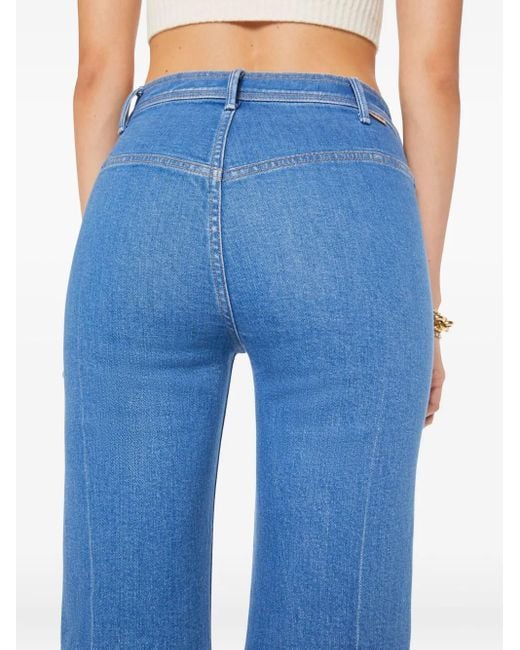 Jean Pocketbook Hustler Roller Heel Mother en coloris Blue