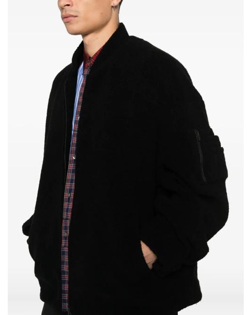 Juun.J Black Zipped Jacket for men