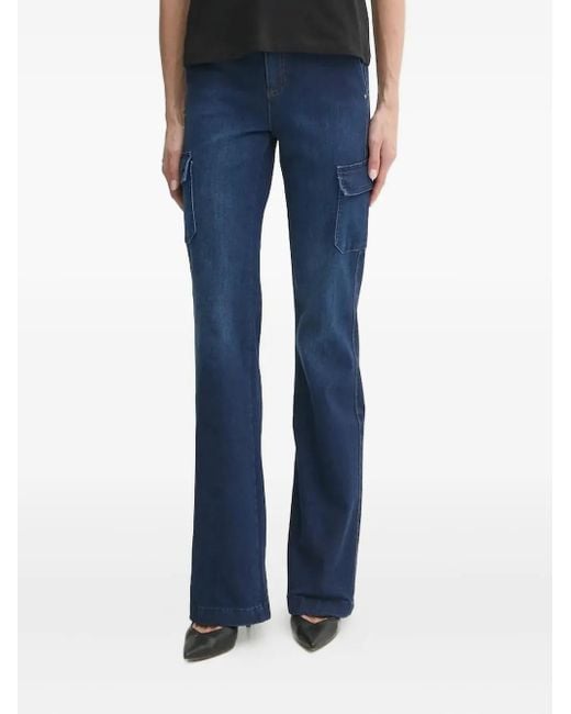 Guess カーゴポケット ブーツカットジーンズ Blue
