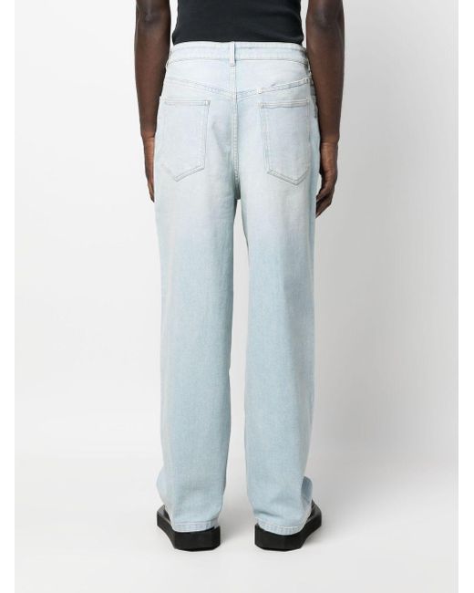 Jeans a gamba ampia di Givenchy in Blue da Uomo