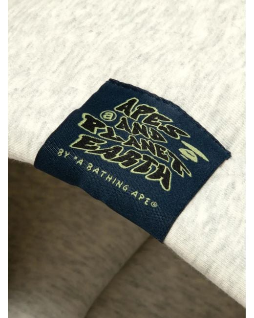 Hoodie À Fermeture Zippée Aape By A Bathing Ape pour homme en coloris White