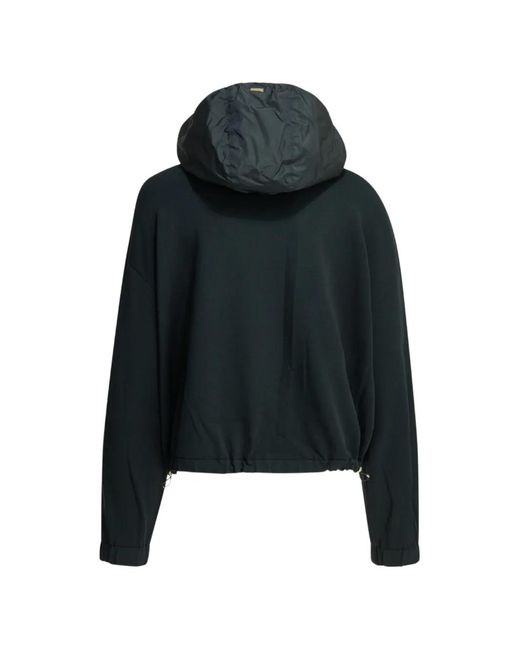 Herno Black Hooded Jacket