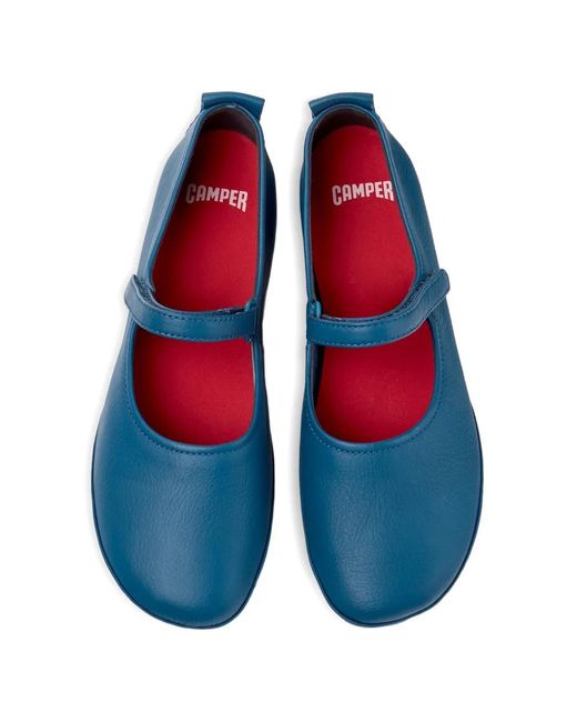 Camper Blue Right Nina Ballet Flats